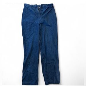 Talbots Vintage High Rise Trousers Size-10 100% Cotton